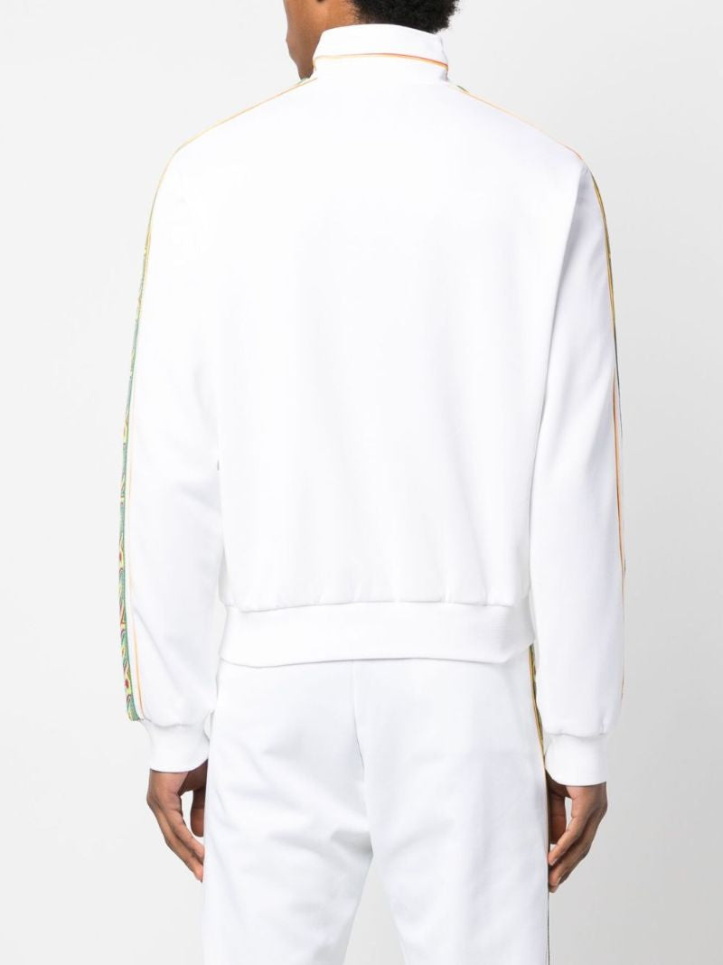 Casablanca Zip-Up Tracksuit- White