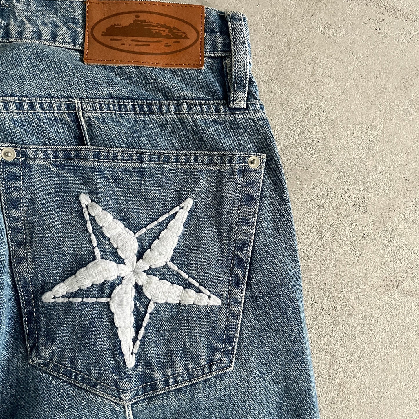 Corteiz C Star Denim Jeans