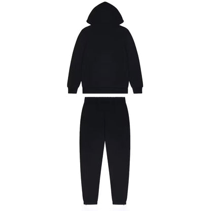 Trapstar Chenille Decoded Hoodie Tracksuit- Black/Red