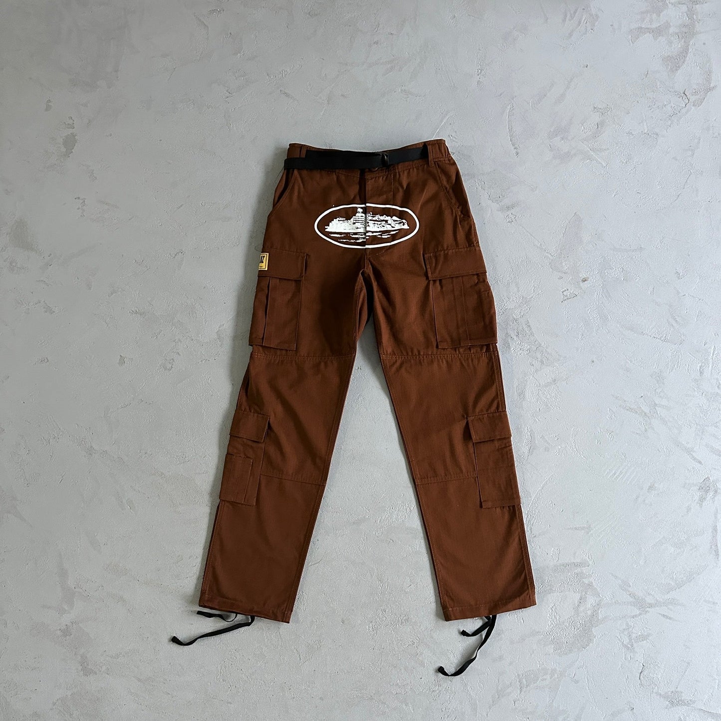 Corteiz Guerillaz* Cargo Pants Brown