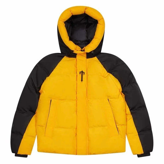 Trapstar Decoded Arch Puffer Jacket-Back/Yellow