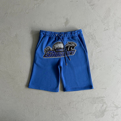 Trapstar Shooters Chenille Blue Dazzling Short