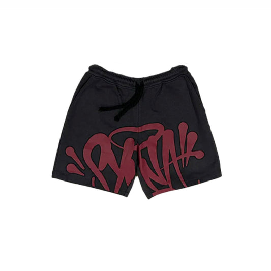 Syna World Burgundy Red/Black Shorts