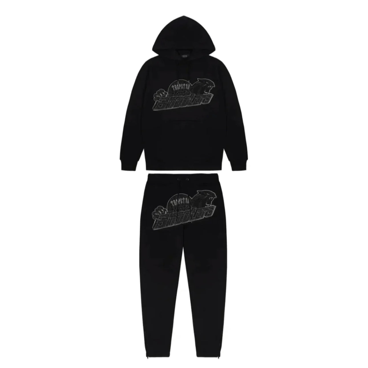 Trapstar Shooters Blackout Monochrome Tracksuit