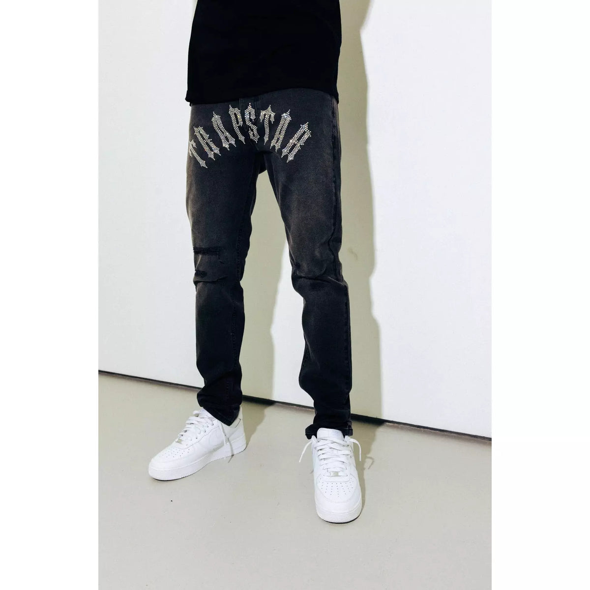 Trapstar Diamante Arch Black Jeans