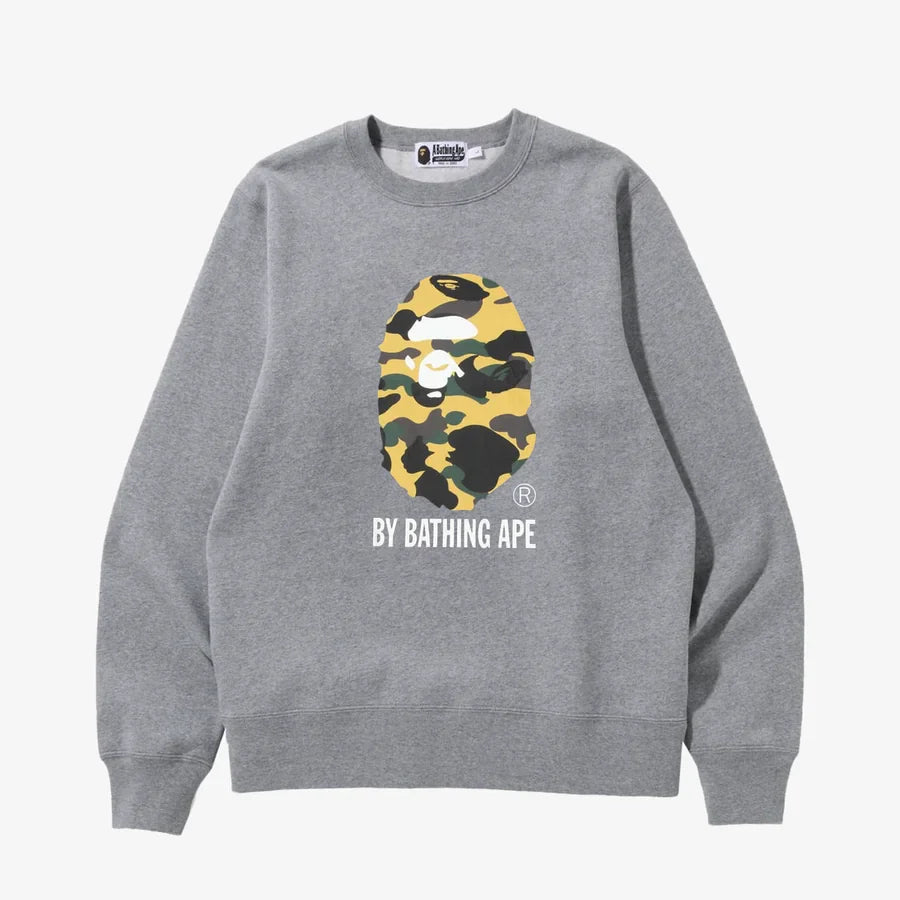 1st Camo Bathing Ape Sweater- Grey