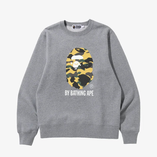 1st Camo Bathing Ape Sweater- Grey