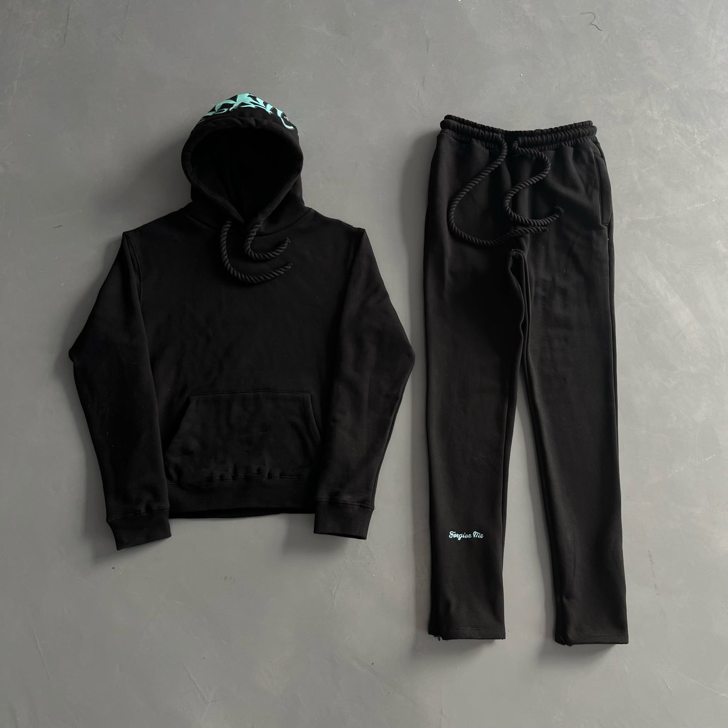 Syna World Logo Tracksuit - Black / Blue