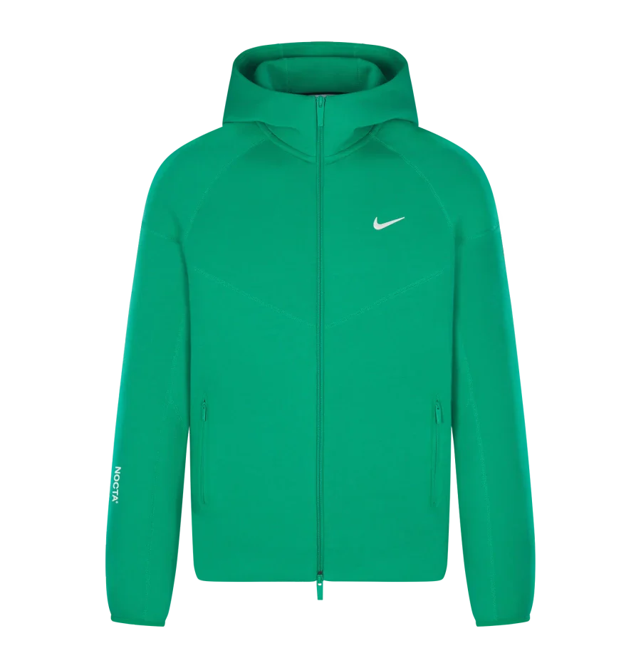 Nocta Tech Fleece Full Zip Tracksuit- Green