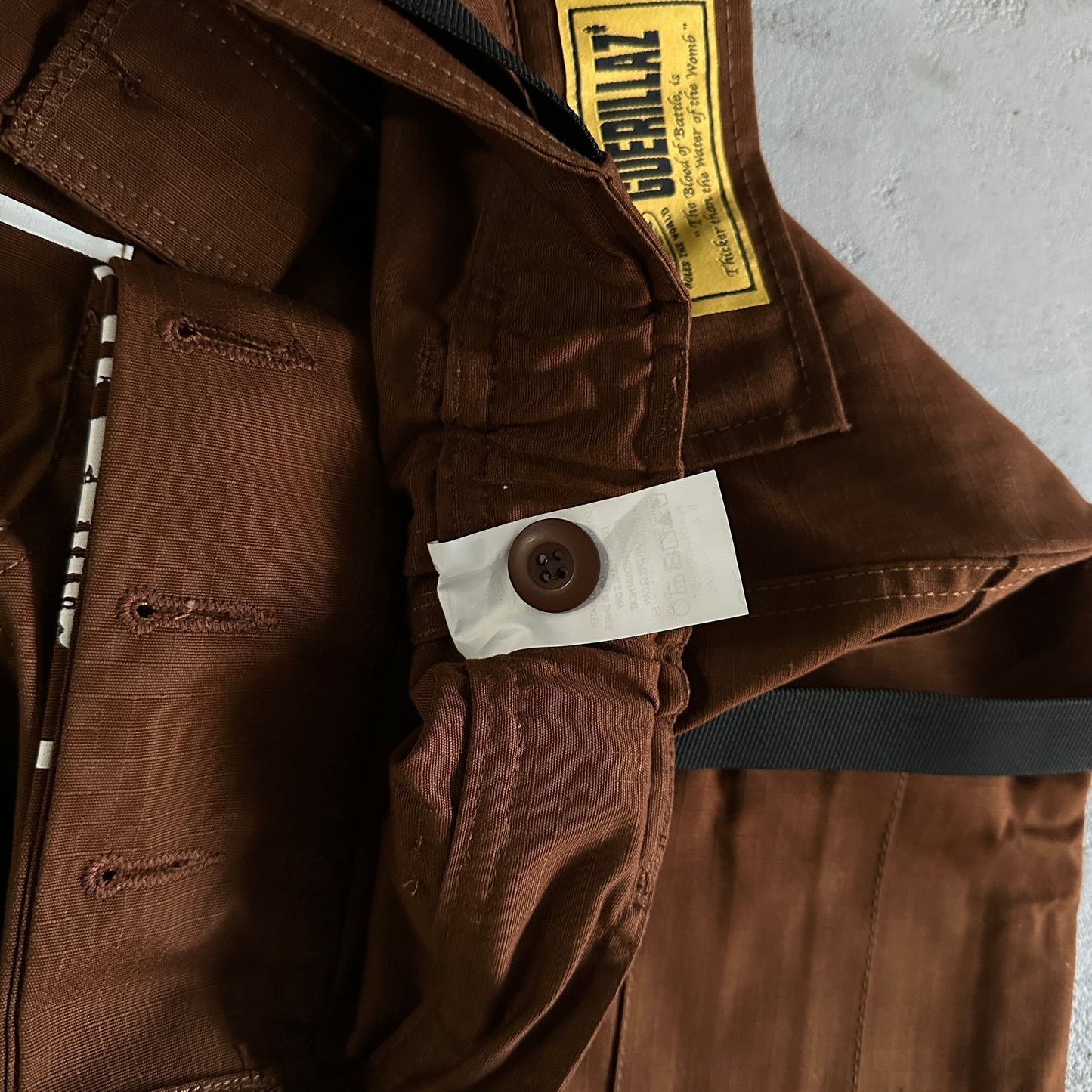 Corteiz Guerillaz* Cargo Pants Brown