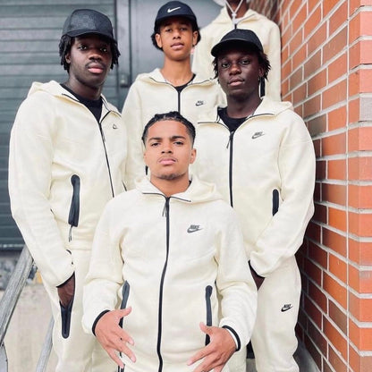 Nike Tech Fleece Coconut Milk Windrunner Full Zip Tracksuit