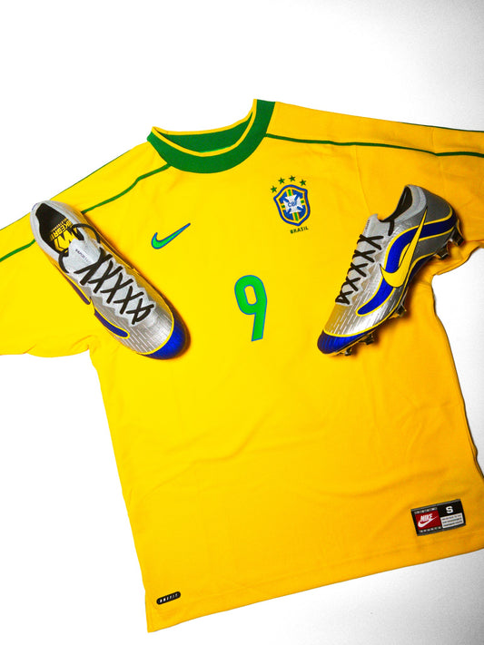 Nike R9 Brazil 1998 Jersey Re-Issue