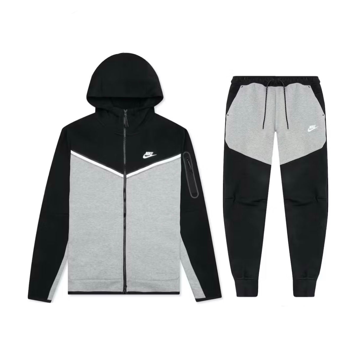 Nike Sportswear Tech Fleece Full Zip Hoodie & Joggers Set