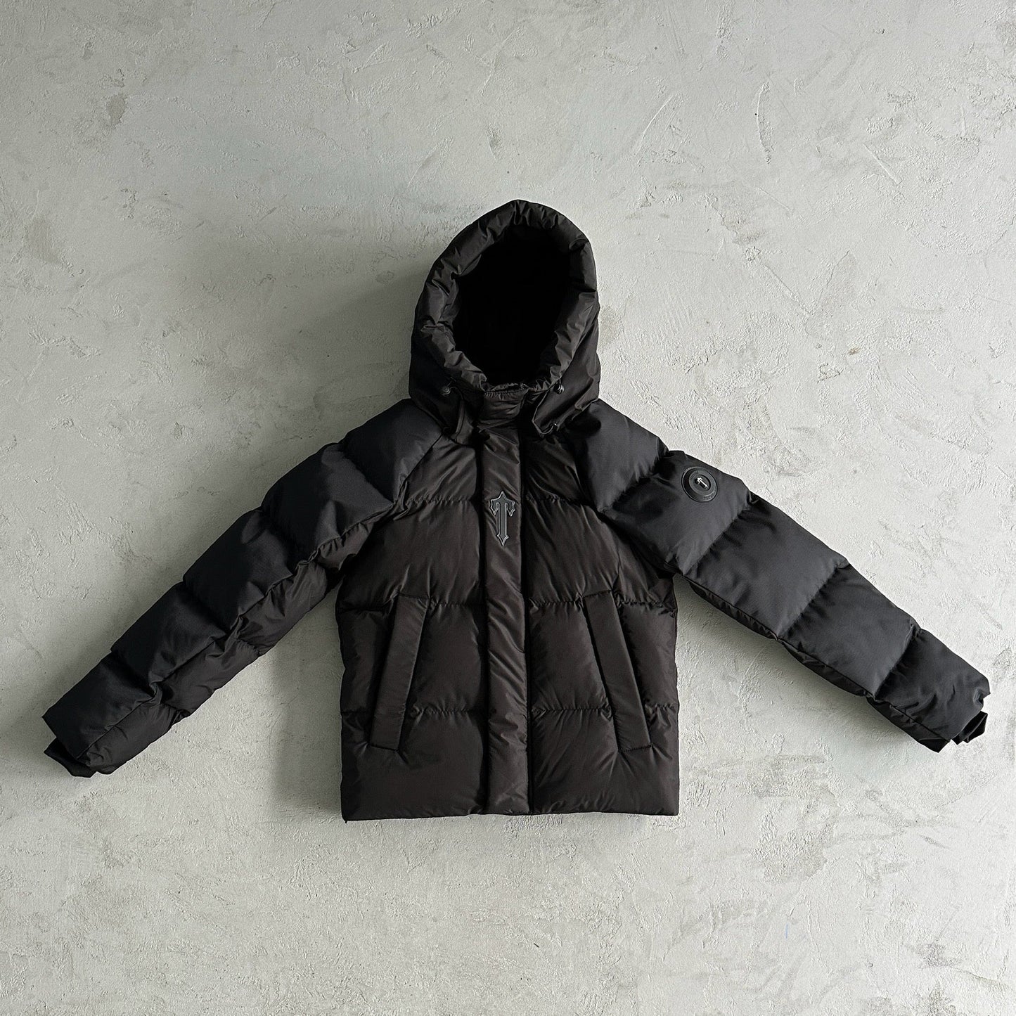 Trapstar Decoded Arch Black Puffer