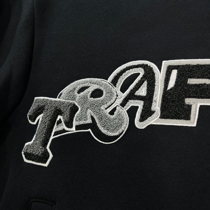 TrapStar Widcard Zip-Black Monochrome Jacket