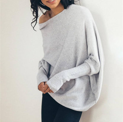 Asymmetrical Draped Sweater