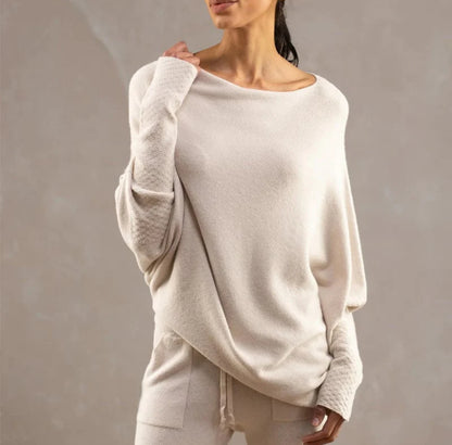 Asymmetrical Draped Sweater