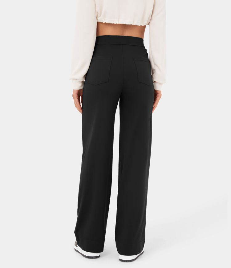 Pants with high waist