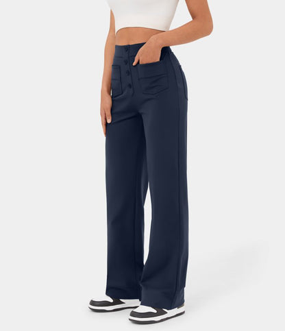 Pants with high waist