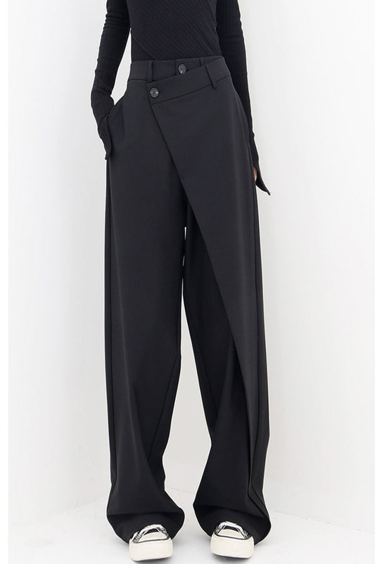 Hilary™ | Asymmetric Wide Leg Pants