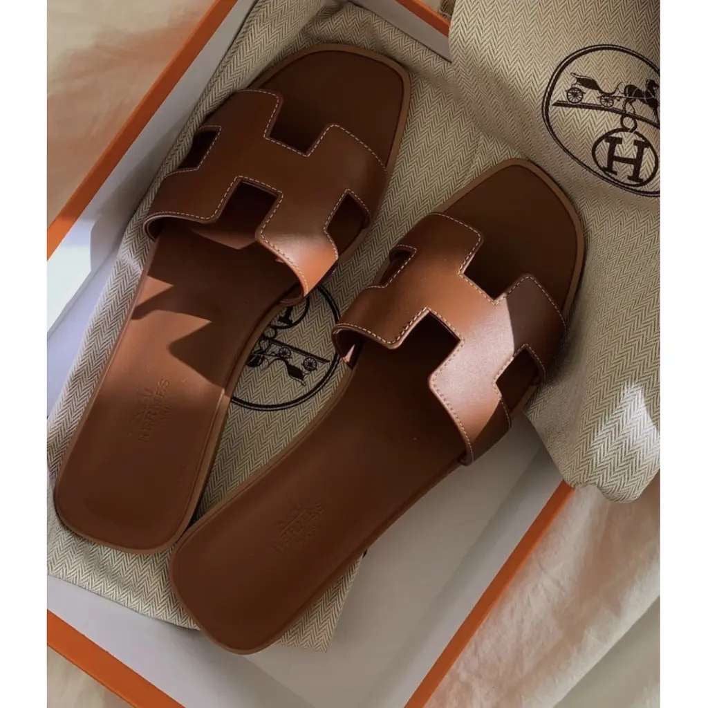 Hermes Leather Mules For Women