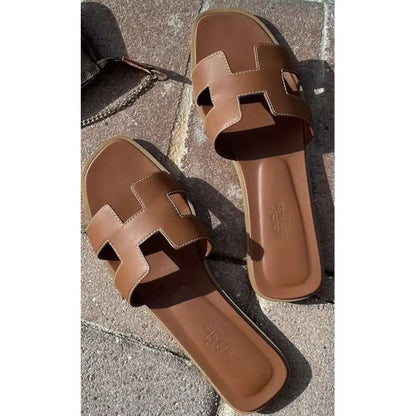 Hermes Leather Mules For Women