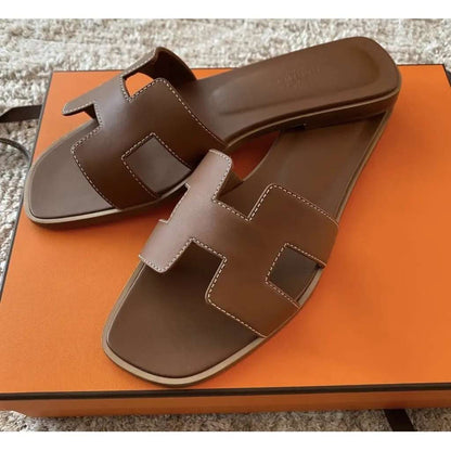 Hermes Leather Mules For Women