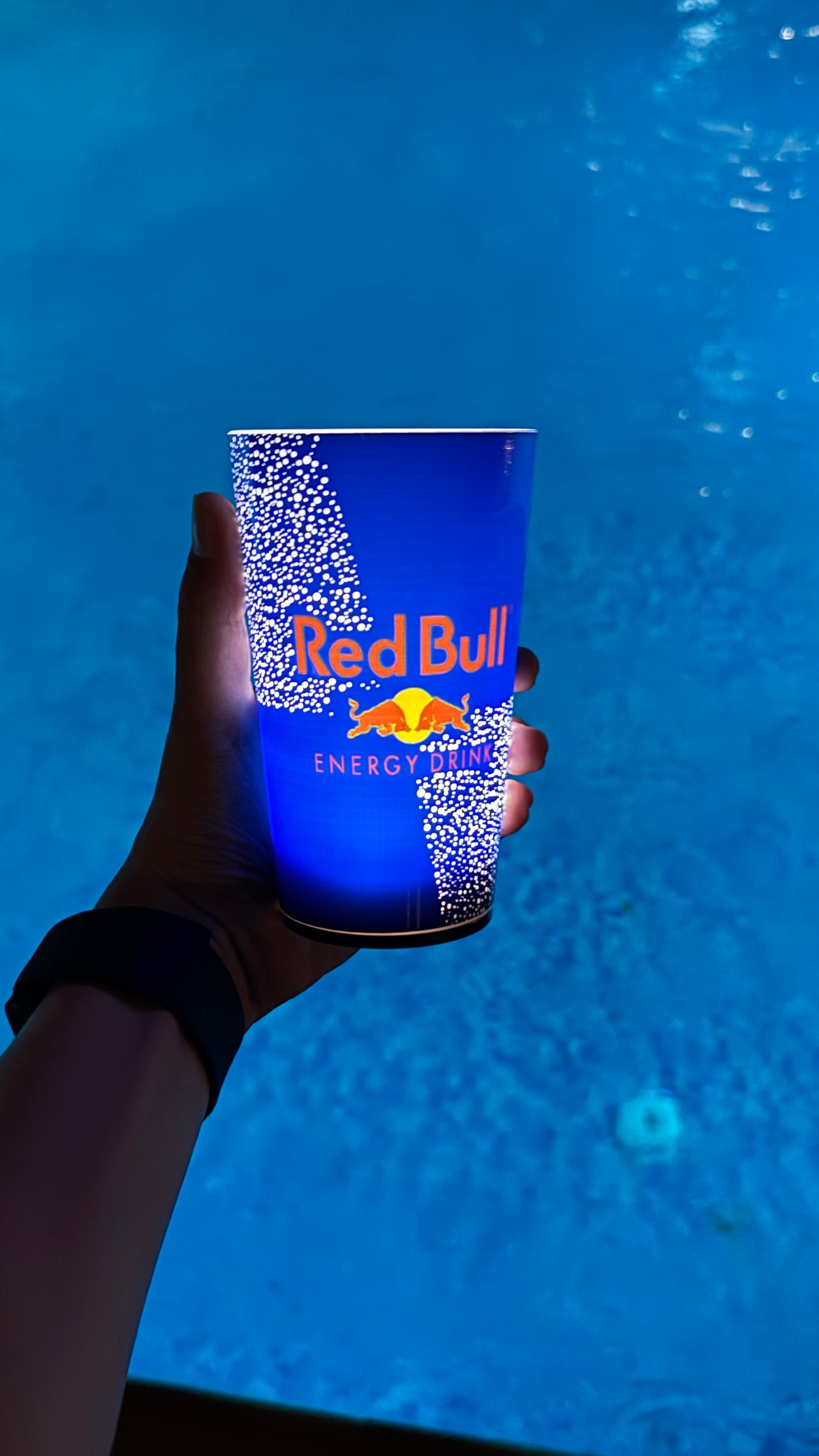 Redbull Liquid-activated LED Cup