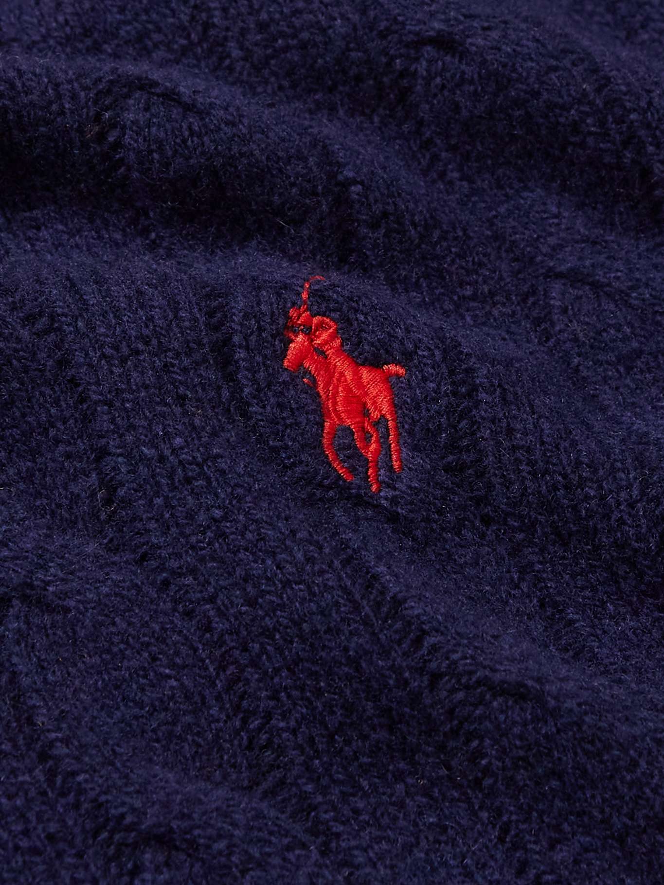 Ralph Lauren Polo Cable-Knit Wool-Cashmere Sweaters