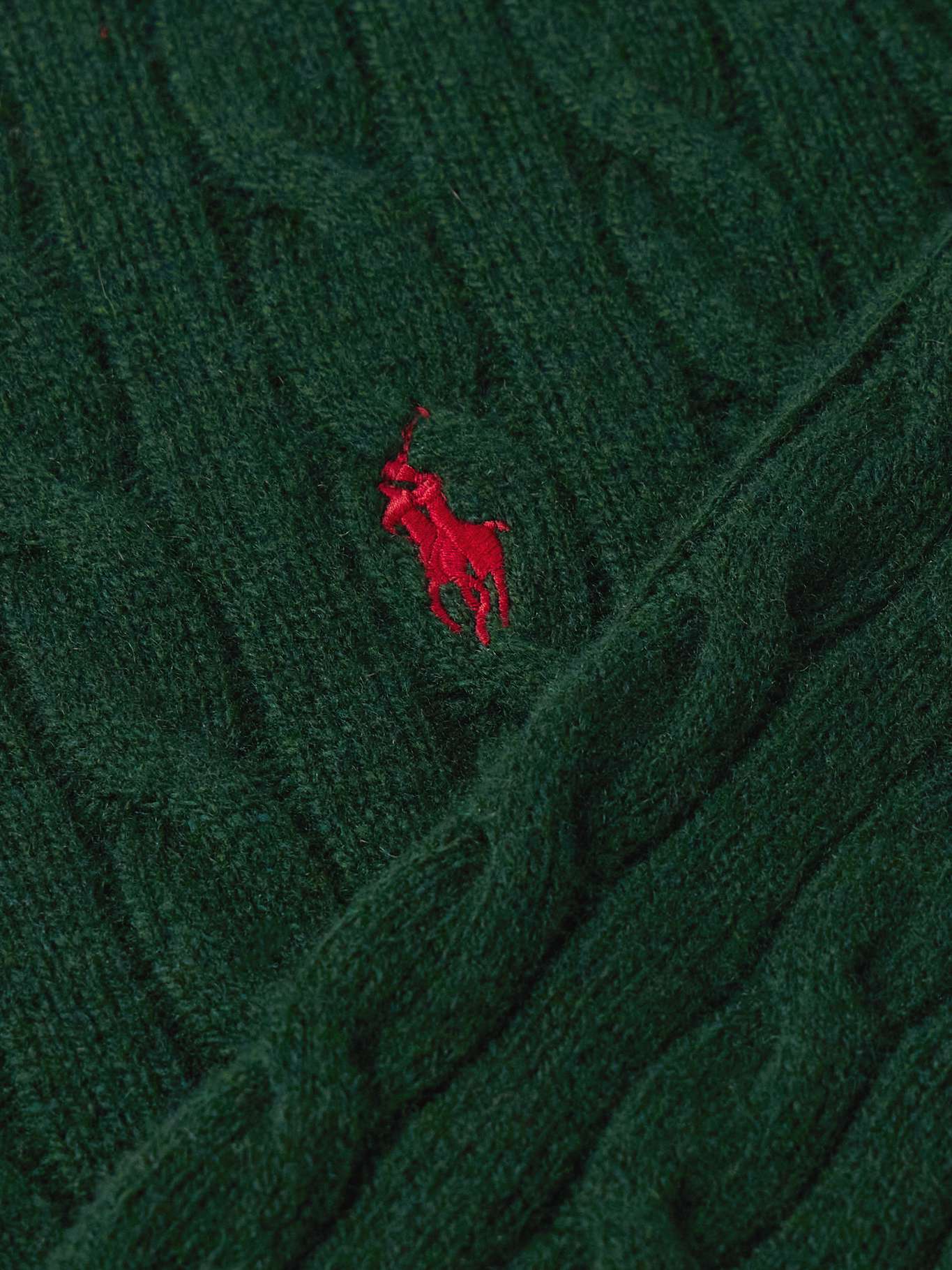 Ralph Lauren Polo Cable-Knit Wool-Cashmere Sweaters