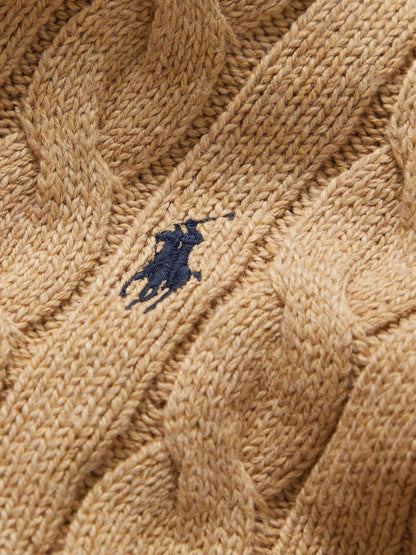 Ralph Lauren Polo Cable-Knit Wool-Cashmere Sweaters