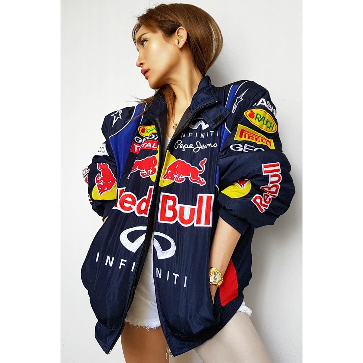 F1 VINTAGE REDBULL JACKET