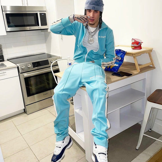 Palm Angels Tracksuit Sky Blue