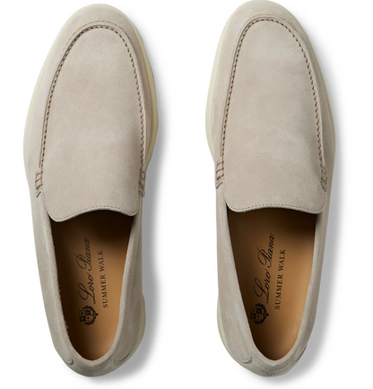 Loro Piana Suede Loafers